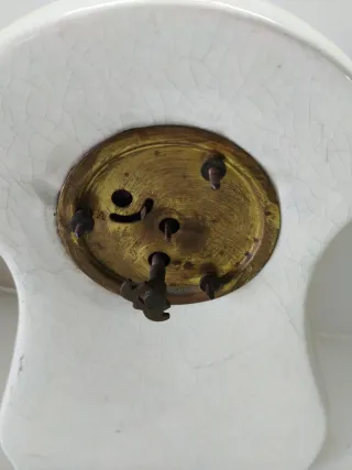 Orologio  da tavolo con fiori