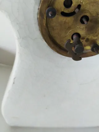 Orologio  da tavolo con fiori