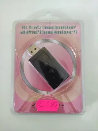 Adaptador Sonido USB Virtual 7.1