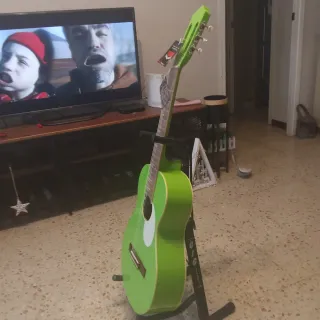 Guitarra Ortega Verde - Como Nueva