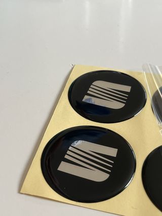 Pegatinas Seat 55mm (4 unidades)