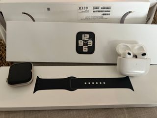 Apple Watch SE 2ª Gen y AirPods 3ª Gen