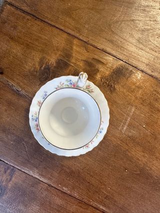 Taza de porcelana inglesa de Royal Albert