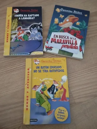 Un ratón educado no se tira ratopedos: Geronimo...