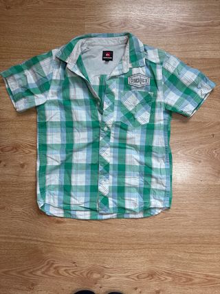 2 Camisa Quiksilver Cuadros muy buen estado