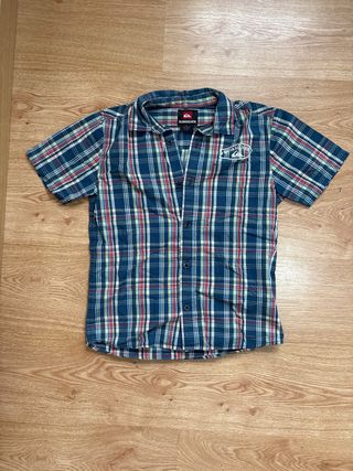 2 Camisa Quiksilver Cuadros muy buen estado