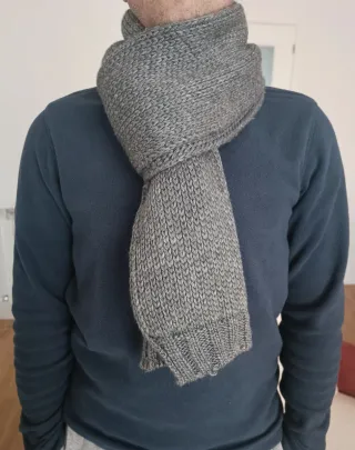 ¡OFERTA! Bufanda punto ZARA hombre ¡NUEVA!