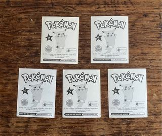 Pokemon Merlin Cromos