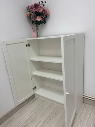Armario auxiliar IKEA blanco