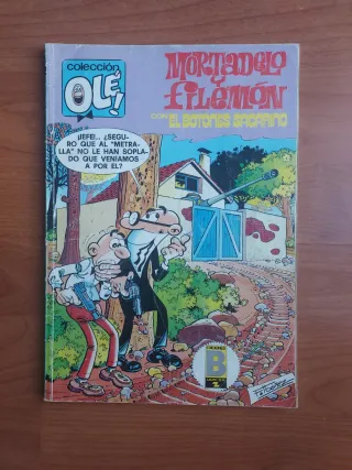 Mortadelo y Filemón con el botones sacarino n. 199