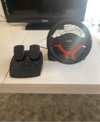 Volante y Pedales Speed Racer PS2