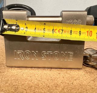 Candado Hierro Piedra Alta Seguridad