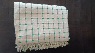 Colcha/Fular Verano o Sofá 100% algodón, 180x 2.60