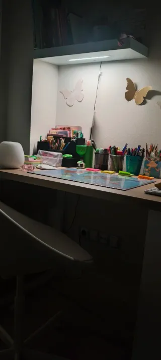 Mueble litera con escritorio y armario