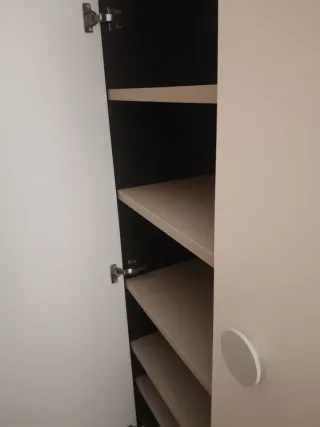 Mueble litera con escritorio y armario