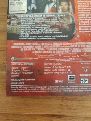 DVD Bastardi Senza Gloria Edizione Speciale