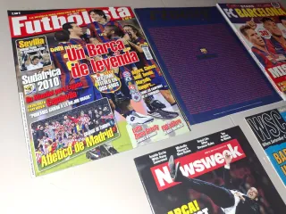 Revistas fc barcelona messi champions liga copa