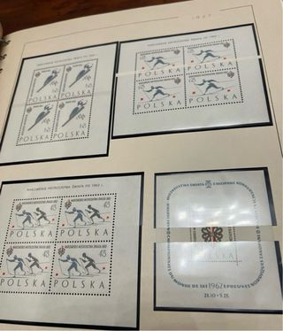 Álbum de sellos de Polonia