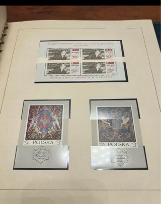 Álbum de sellos de Polonia