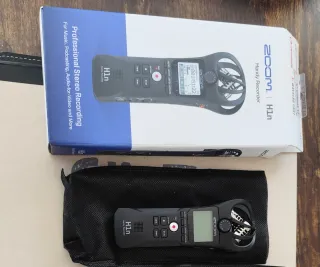 Grabadora Zoom H1n Handy Recorder Negra