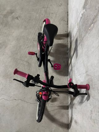 Bicicleta infantil B.Twin 16 niña