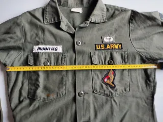 Camisa OG 107 Airborne Pathfinder Korea-Vietnam