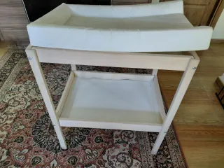 Cambiador bebé con colchón y funda