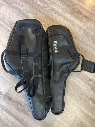 Funda Saxo Tenor Piel Sintética Negra