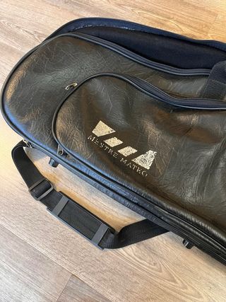 Funda Saxo Tenor Piel Sintética Negra