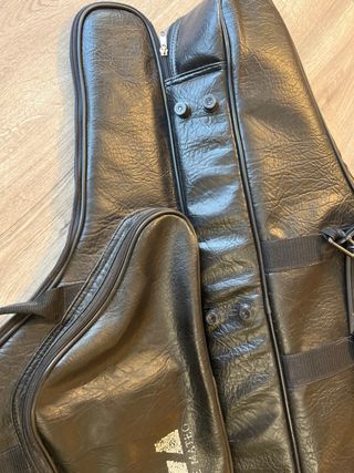 Funda Saxo Tenor Piel Sintética Negra