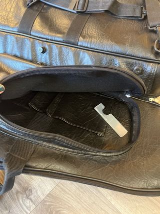 Funda Saxo Tenor Piel Sintética Negra