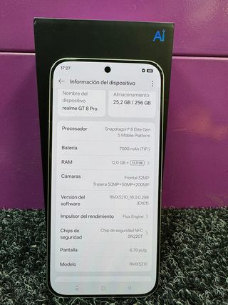 TELEFONO REALME GT 8 PRO COMO NUEVO *POCO USO*