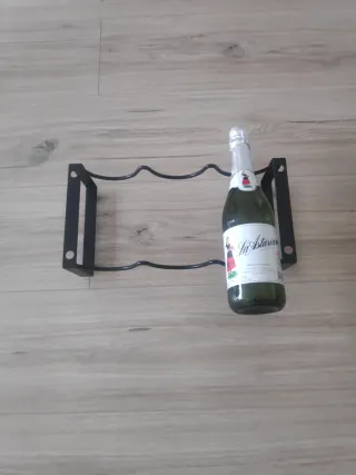 Reposabotellas de vino negro