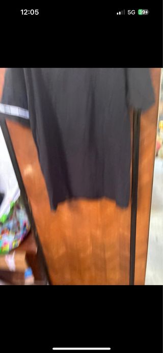 T-shirt Gas nera taglia S