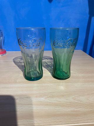 Vasos Coca Cola Vidrio Verdes