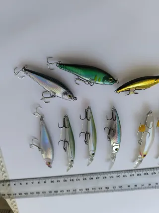 Señuelos de pesca spinning y casting