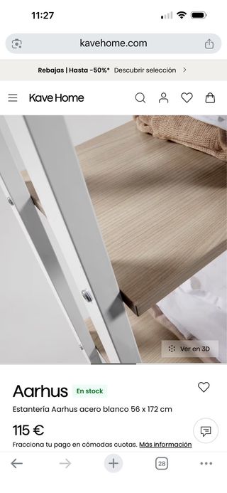 Estantería Aarhus Kave Home