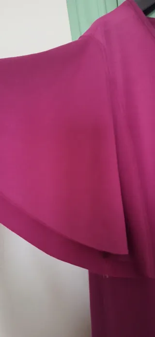 Maglietta curvy viola taglia grande