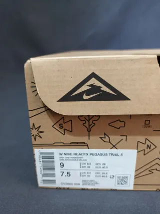 Zapatillas Nike ReactX Pegasus Trail 5 Talla 40,5