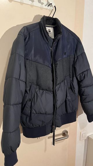 Chaqueta G-Star RAW acolchada azul