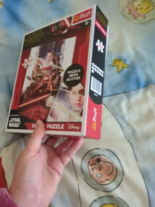 Puzzle Star Wars 200 piezas con glitter