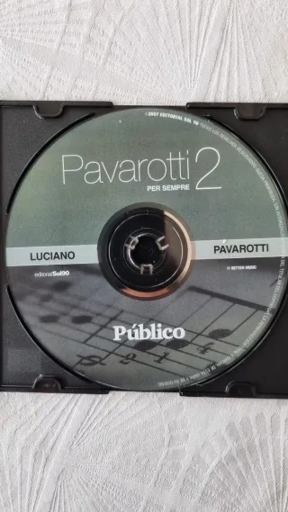 2 CDs Los Tres Tenores Pavarotti Domingo y Carrera
