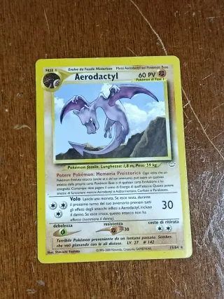 Trio carte Pokémon vintage