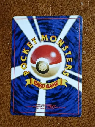 Trio carte Pokémon vintage
