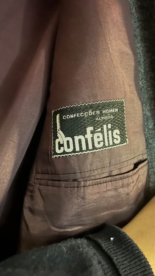 Casaco homem cinzento