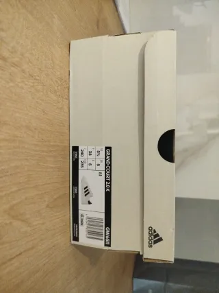 Adidas Grand Court 2.0 K Blancas Talla 38