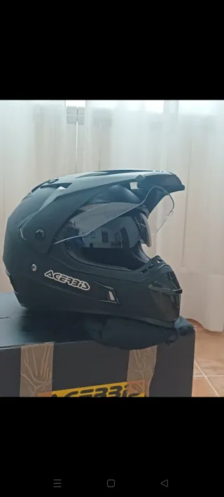 Casco Acerbis Trail Talla XL Negro