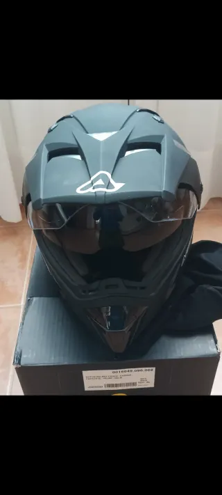 Casco Acerbis Trail Talla XL Negro