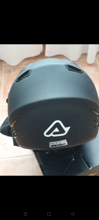 Casco Acerbis Trail Talla XL Negro