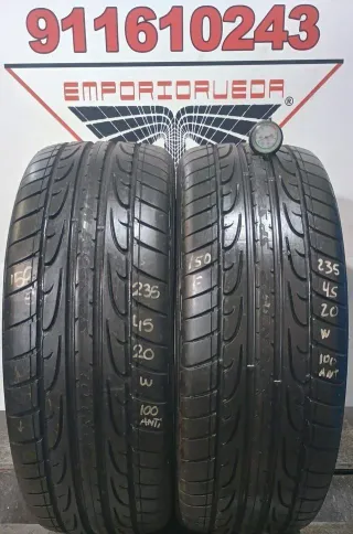-235 45 20 W DUNLOP RUEDA AL 90% VIDA UTIL